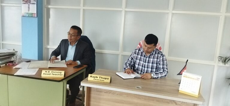 Rajib-thapa-with-nar-Bahadur-gurungarunodaya-school-arubari-1