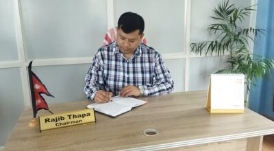 Rajib-thappresidentArunodaya-school-1