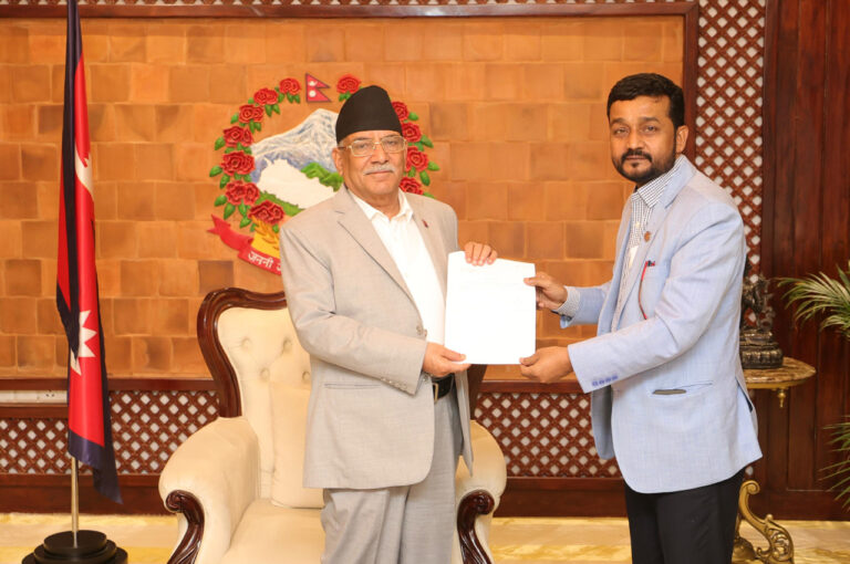 resignationPradeep-Yadabnawal-kisor-To-Puspa-kamal-dahal-Prachanda-1