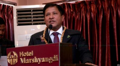 Sagar pandy president of taan