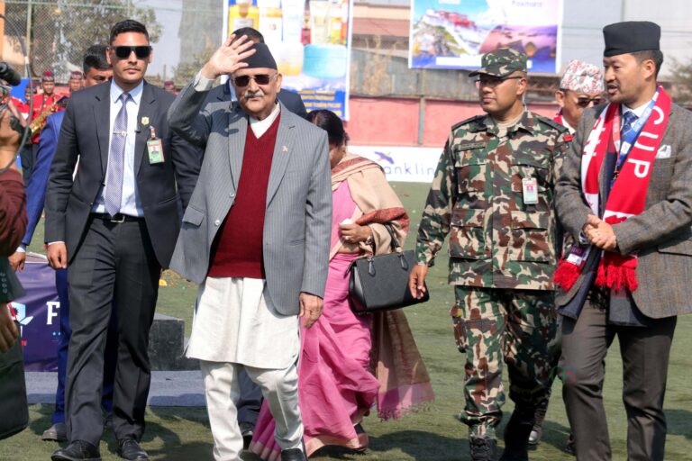 k.p sharma oli