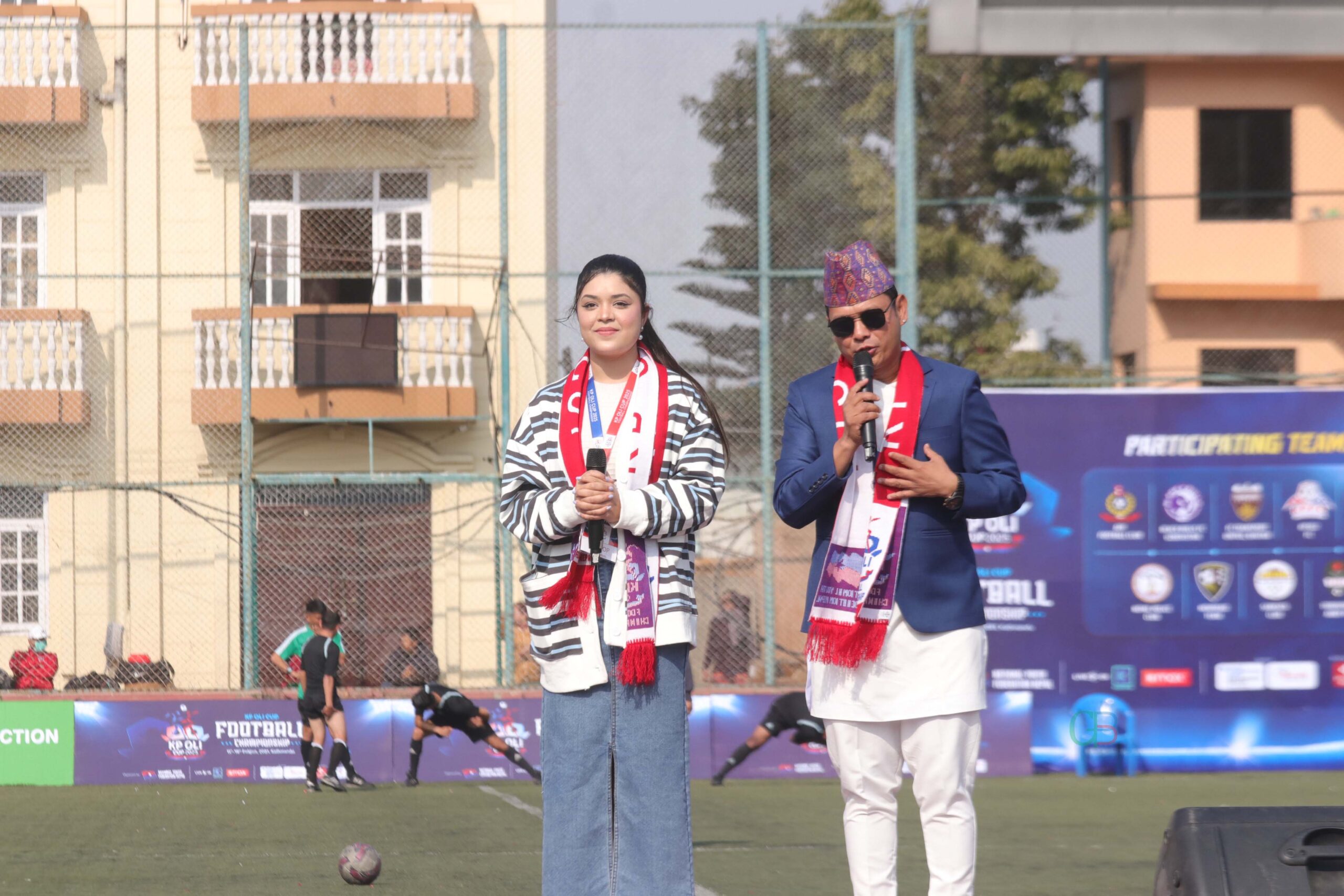 Badri pangeni and Samikshya Adhikari