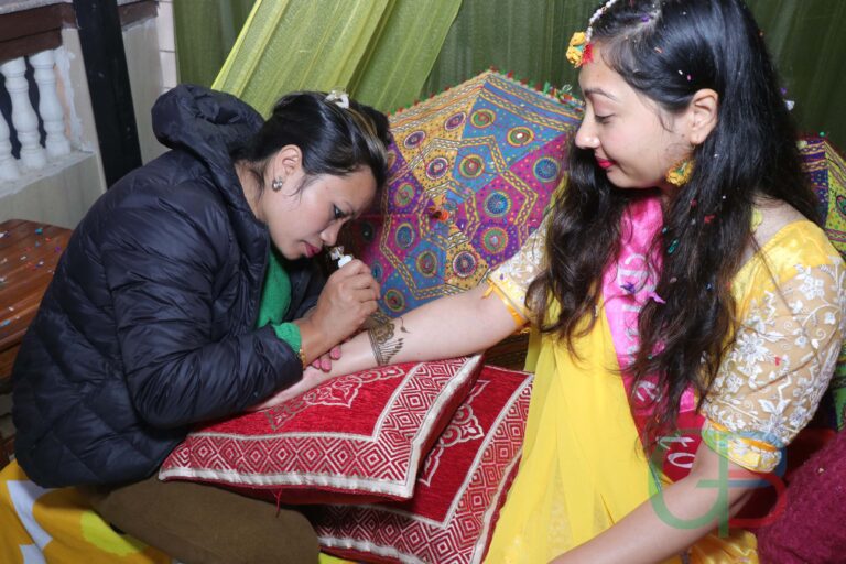 Ashma Ojha #mehindi #celebration (48)