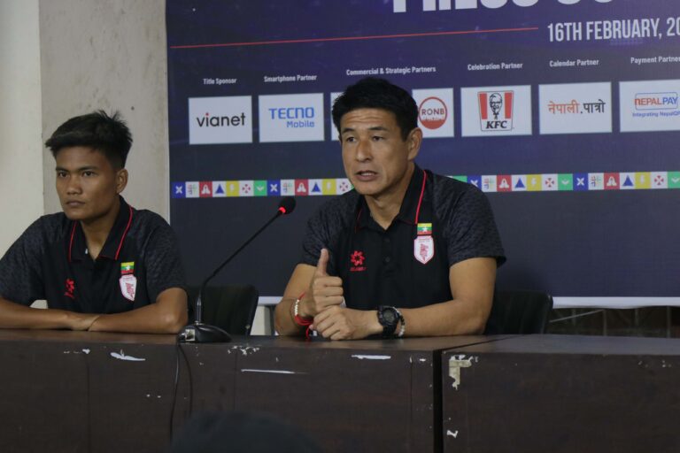 Head coach of myanmar