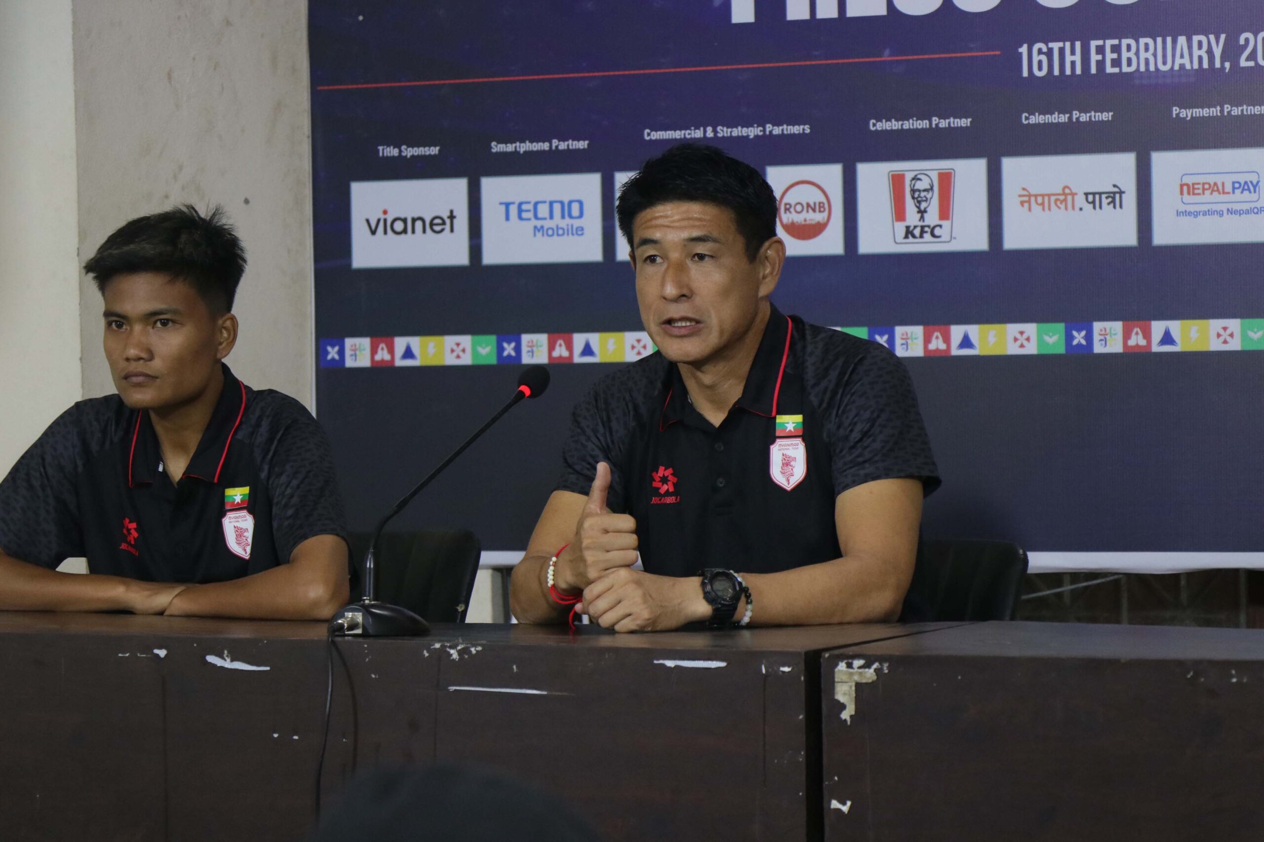 Head coach of myanmar
