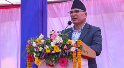 Addressing UML's awareness meeting in Butwal (7)