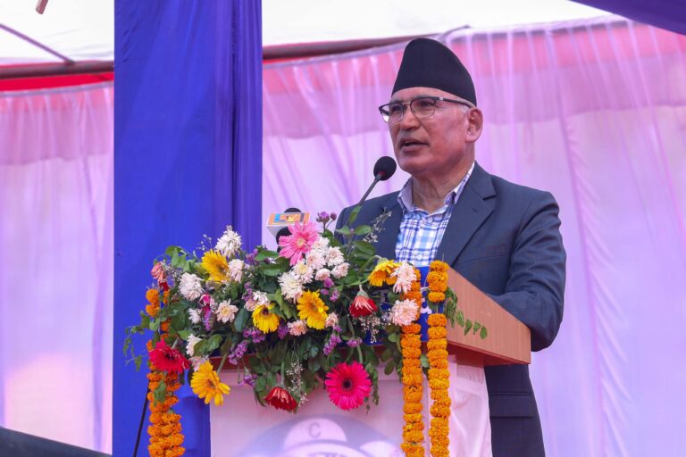 Addressing UML's awareness meeting in Butwal (7)