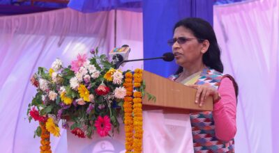 Addressing UML's awareness meeting in Butwal (8)