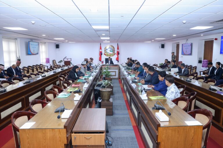 Meeting of the Medical Education Commission with pm k.p sharma oli (3)