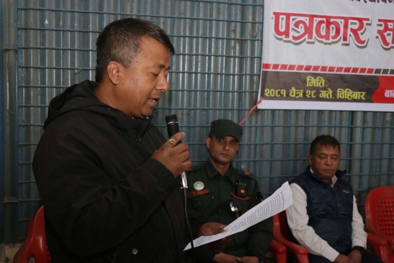 Press meet of balaju baisdhara jatra  (2)