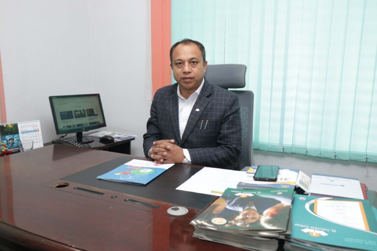 Purusottam Maharjan campus chief of  st lawrence college (5)