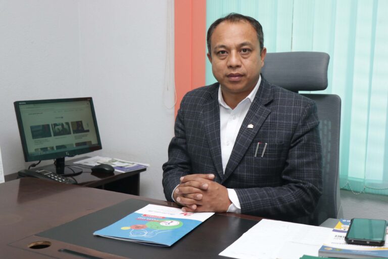 Purusottam Maharjan campus chief of  st lawrence college (6)