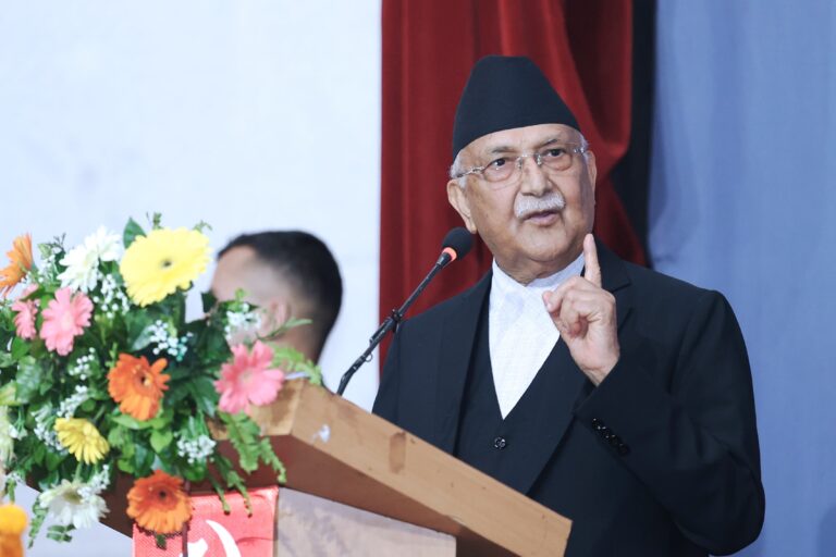 k.p Sharma oli #2nd uml bharatpru general meeting (1)