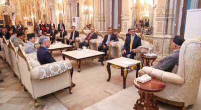 k.p sharma oli wtih uae vice prime minister  (5)