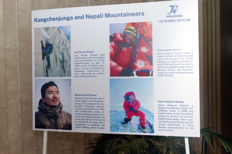 Kengchenjunga photo exabitions