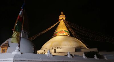 Bouddha Stupa #light bouddha stupa #night bouddha stupa (57)
