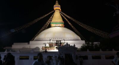 Bouddha Stupa #light bouddha stupa #night bouddha stupa (92)