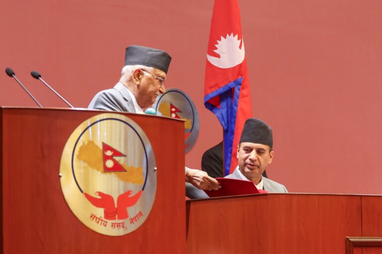k.p sharma oli