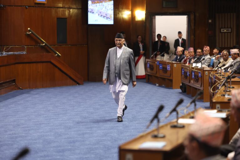 k.p sharma oli