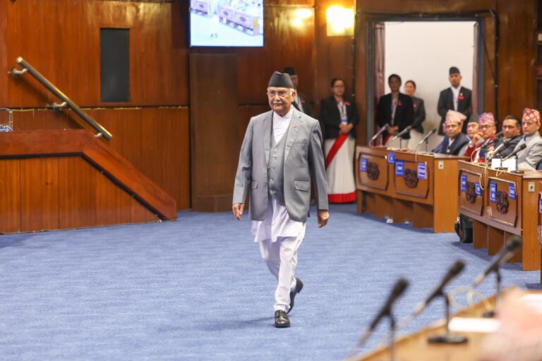 k.p sharma oli