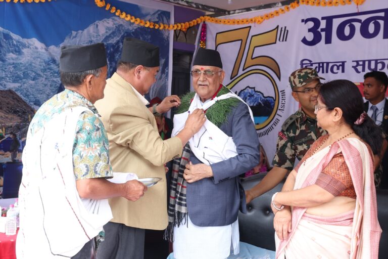k.p Sharma oli