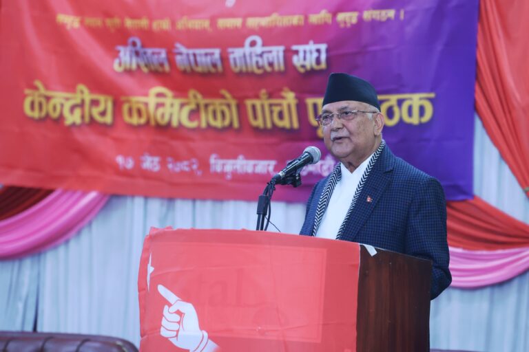 k.p sharma oli