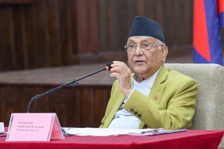 k.p sharma oli