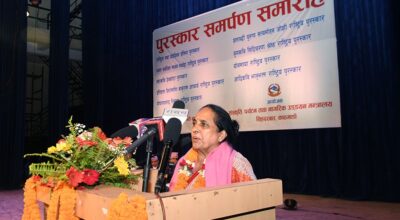 Prize distribution program #badri prasad pandey (10)
