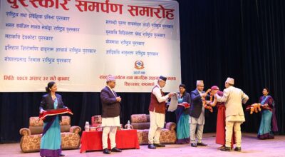 Prize distribution program #badri prasad pandey (14)