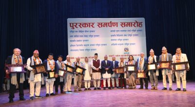 Prize distribution program #badri prasad pandey (3)