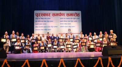 Prize distribution program #badri prasad pandey (4)