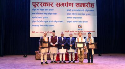 Prize distribution program #badri prasad pandey (5)