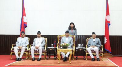 bhagwati neupane # taking the oath (5)