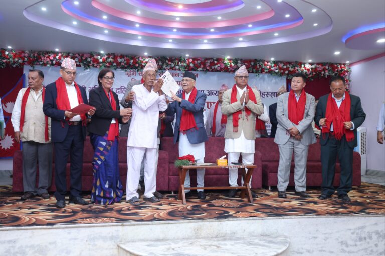 k.p sharma oli