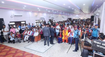 k.p sharma oli #Land ownership certificate #certificate distribution (5)