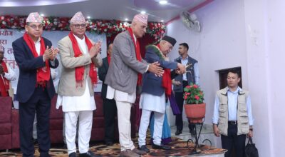 k.p sharma oli #Land ownership certificate #certificate distribution (6)