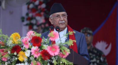 k.p sharma oli #Land ownership certificate #certificate distribution (7)
