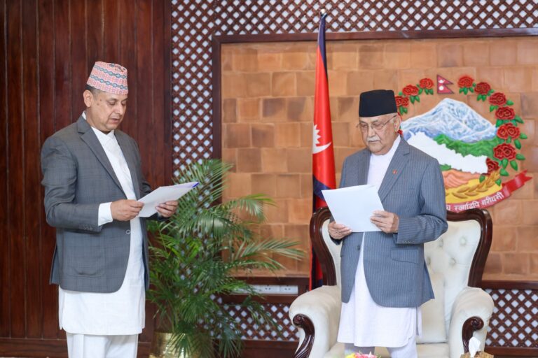 k.p sharma oli