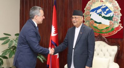 k.p sharma oli #meet #Federal Foreign Minister of Switzerland  (4)