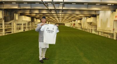 real madrit stadium #k.p sharma oli#pm (1)