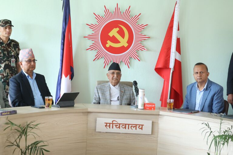 k.p sharma oli