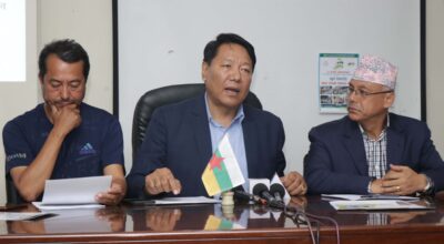gelze lama sherpa #president #Federation of Nepal Indigenous Peoples (2)