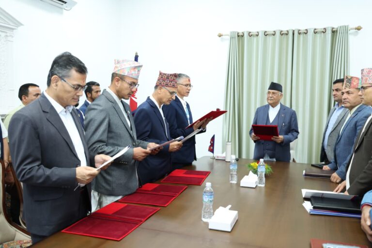 k.p sharma oli