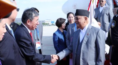 k.p sharma oli #airport of china (6)