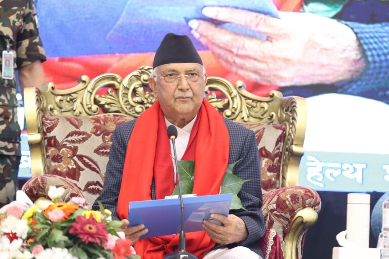 k.p sharma oli