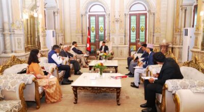 k.p sharma oli #india #meet (1)