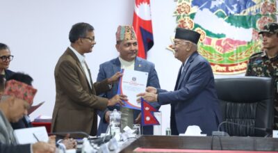 k.p sharma oli #work evalution of ministries (11)