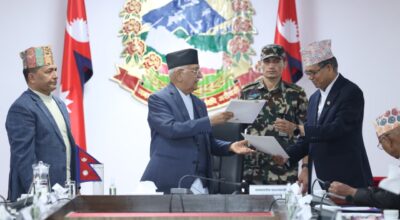 k.p sharma oli #work evalution of ministries (14)