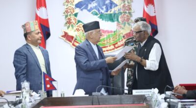 k.p sharma oli #work evalution of ministries (15)