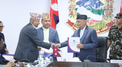 k.p sharma oli #work evalution of ministries (17)